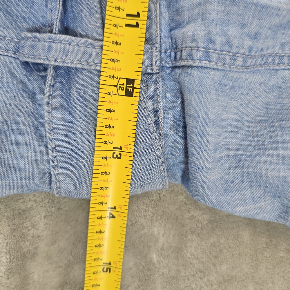 Zara Women's Denim Jumpsuit S Wide leg Pants Blue M - Picture 12 of 12